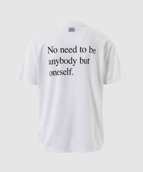TANGTANG(タンタン)の「PROVERB/NO NEED(Tシャツ/カットソー・メンズ・ホワイト・M/L)」の2枚目の写真