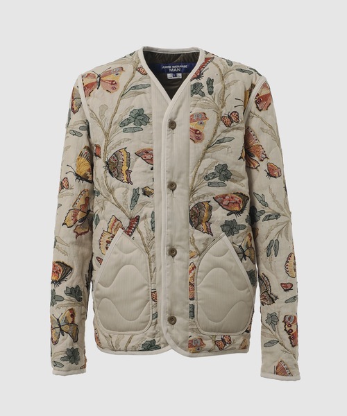 JUNYA WATANABE MAN ノーカラージャケット XS JUNYA WATANABE MAN｜ジュンヤワタナベマン（メンズ）のノーカラー