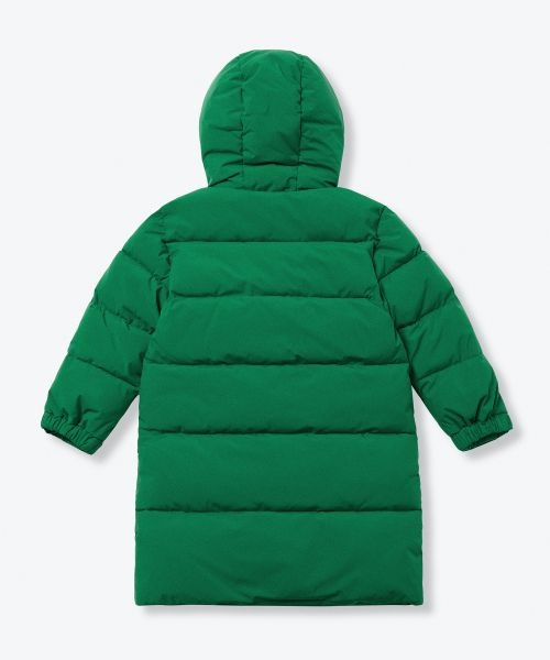 MUSINSA STANDARD KIDS（ムシンサスタンダードキッズ）の「デイリープファー ロングダウンパーカー [アイリッシュグリーン]（ブルゾン・レディース・その他・130/100/150/140/110/120）」の9枚目の写真