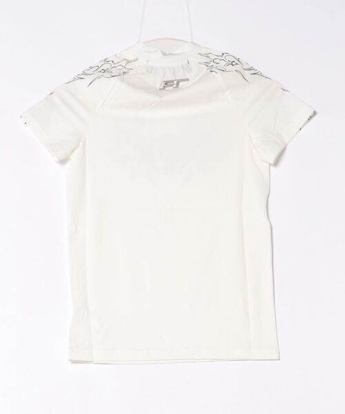L.H.P(エルエイチピー)の「MAVYTH/メヴィス/TRIBAL HIGH NECK TEE(Tシャツ/カットソー・レディース・ブラック/ホワイト・M/L)」の3枚目の写真