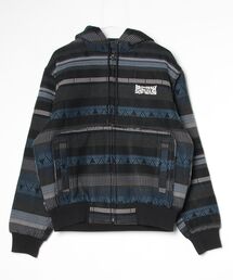 HUF（ハフ）の「【RE】【HUF×Bronze56K/ハフ×ブロンズ56ケイ】HUF X BRONZE BAJA WORK JACKET JK00468（ブルゾン）」
