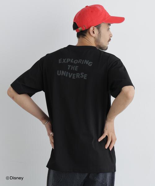 NANO universe(ナノユニバース)の「NANO×DISNEY ミッキーマウス 刺繍Tシャツ(Tシャツ/カットソー・メンズ・ブラック/グレー・M/L)」の11枚目の写真