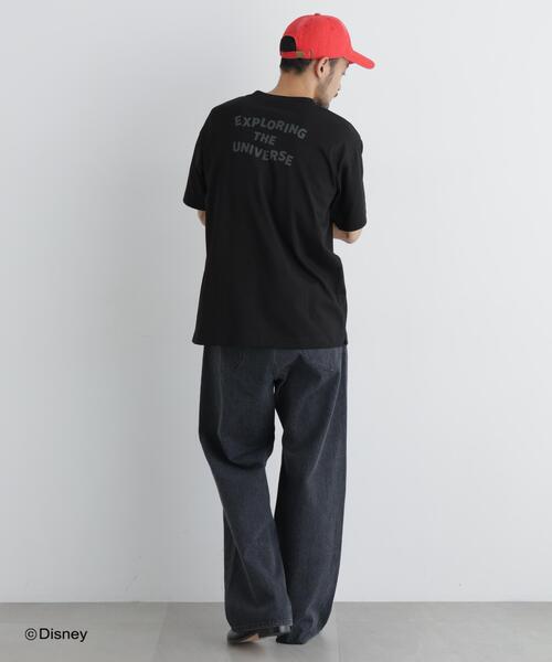 NANO universe(ナノユニバース)の「NANO×DISNEY ミッキーマウス 刺繍Tシャツ(Tシャツ/カットソー・メンズ・ブラック/グレー・M/L)」の16枚目の写真