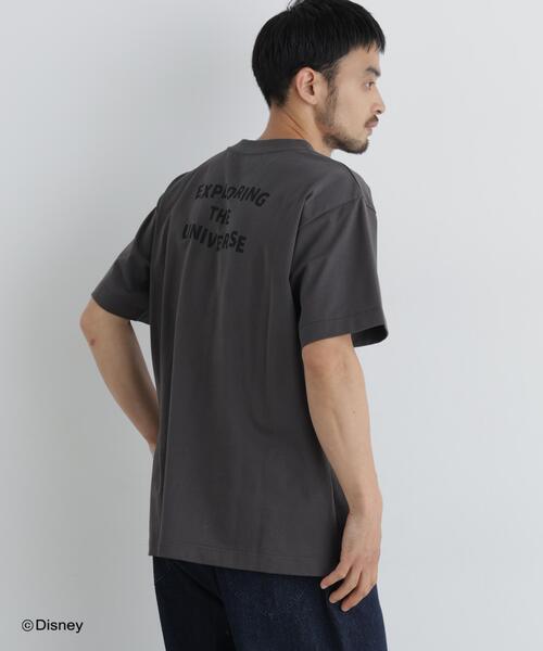 NANO universe(ナノユニバース)の「NANO×DISNEY ミッキーマウス 刺繍Tシャツ(Tシャツ/カットソー・メンズ・ブラック/グレー・M/L)」の19枚目の写真