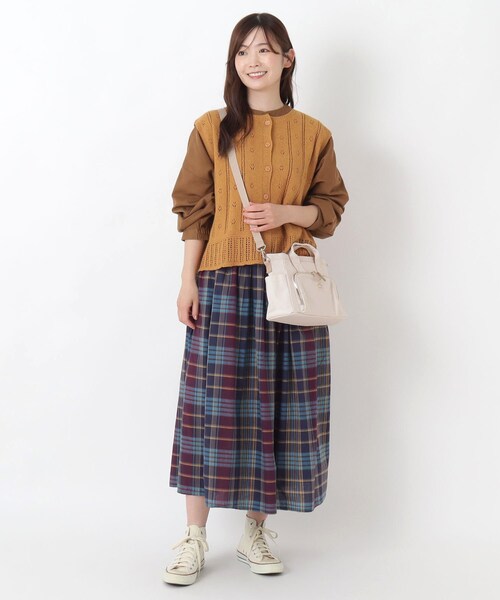 one'sterrace(ワンズテラス)の「anello コリー2WAYミニトート(トートバッグ・レディース・ブラック系8/グレー系4/アイボリー系8・99)」の12枚目の写真