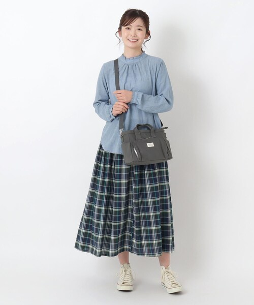 one'sterrace(ワンズテラス)の「anello コリー2WAYミニトート(トートバッグ・レディース・ブラック系8/グレー系4/アイボリー系8・99)」の14枚目の写真