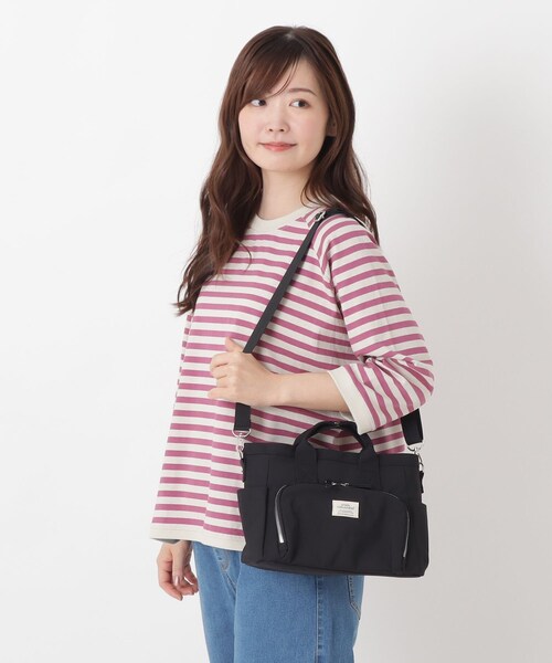 one'sterrace(ワンズテラス)の「anello コリー2WAYミニトート(トートバッグ・レディース・ブラック系8/グレー系4/アイボリー系8・99)」の16枚目の写真
