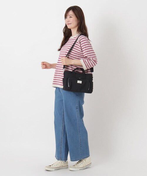 one'sterrace(ワンズテラス)の「anello コリー2WAYミニトート(トートバッグ・レディース・ブラック系8/グレー系4/アイボリー系8・99)」の17枚目の写真