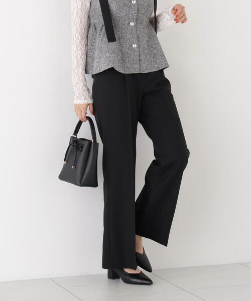 PROPORTION BODY DRESSING(プロポーションボディドレッシング)の「レディーフレアパンツ / 1216230900(その他パンツ・レディース・ブラウン系その他/ブラック・MEDIUM/P/S)」の1枚目の写真
