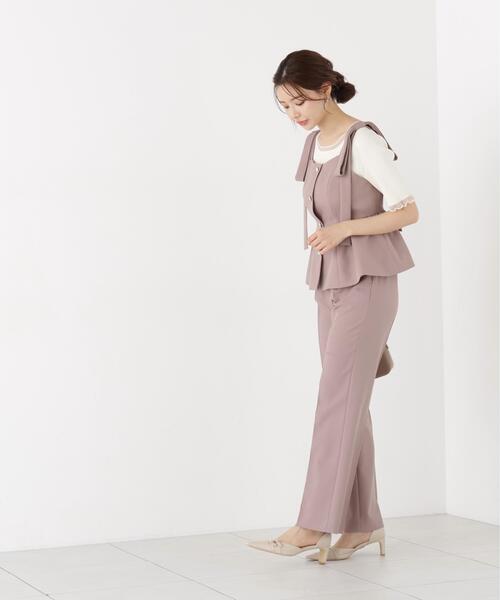 PROPORTION BODY DRESSING(プロポーションボディドレッシング)の「レディーフレアパンツ / 1216230900(その他パンツ・レディース・ブラウン系その他/ブラック・MEDIUM/P/S)」の7枚目の写真