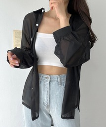 オーバーサイズシアーシャツ