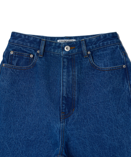 TTUDEMENT（トュードメント）の「BARREL DENIM PANTS_BLUE（デニムパンツ・レディース・その他・SMALL/MEDIUM）」の4枚目の写真