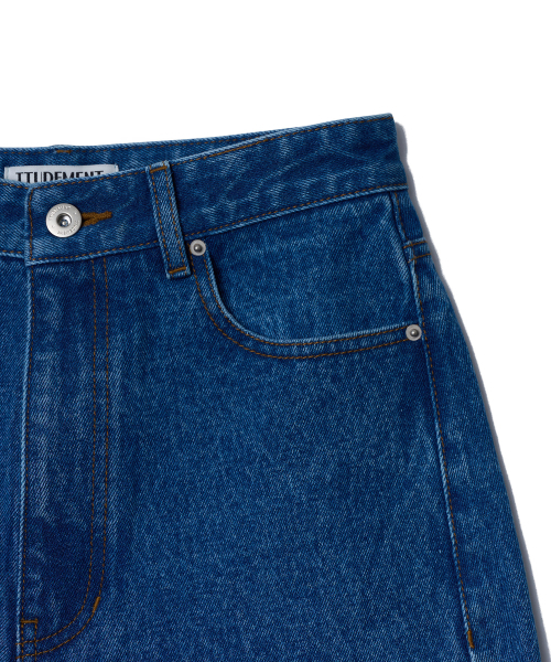 TTUDEMENT（トュードメント）の「BARREL DENIM PANTS_BLUE（デニムパンツ・レディース・その他・SMALL/MEDIUM）」の5枚目の写真