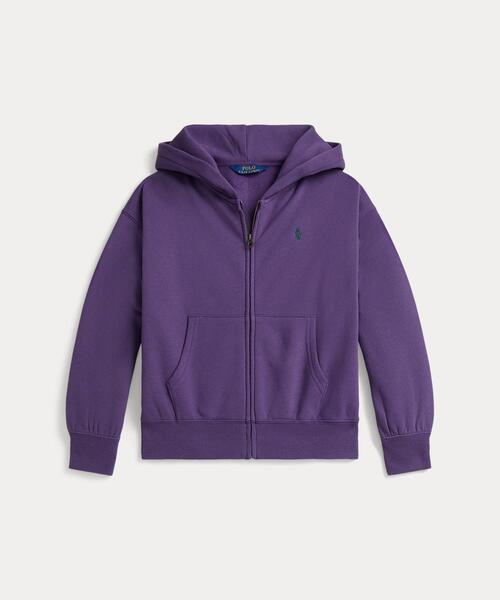 値下げ　ポロラルフローレン　ジップパーカー　パーカー　パープル　紫 POLO RALPH LAUREN｜ポロ ラルフ ローレンのパーカー（パープル/紫色系