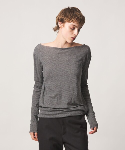 6｜ロクのTシャツ/カットソー（ボートネック）通販 - ZOZOTOWN