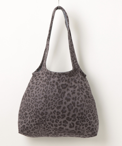 ROXY(ロキシー)の「ROXY SANDY SUEDE BAG スエードライクトートバッグ 【2026年秋冬モデル】/ロキシー(トートバッグ・レディース・ブラウン/レオパード・FREE)」の3枚目の写真