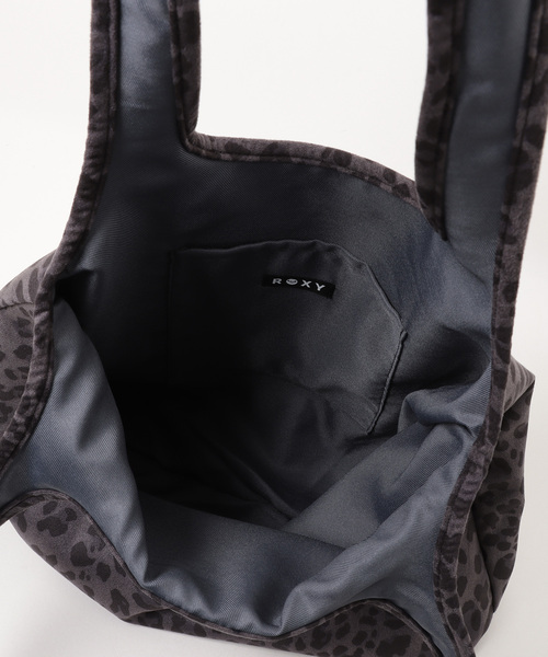 ROXY(ロキシー)の「ROXY SANDY SUEDE BAG スエードライクトートバッグ 【2026年秋冬モデル】/ロキシー(トートバッグ・レディース・ブラウン/レオパード・FREE)」の5枚目の写真