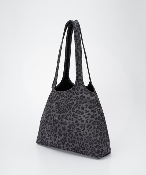 ROXY(ロキシー)の「ROXY SANDY SUEDE BAG スエードライクトートバッグ 【2026年秋冬モデル】/ロキシー(トートバッグ・レディース・ブラウン/レオパード・FREE)」の1枚目の写真