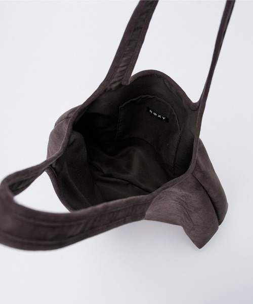ROXY(ロキシー)の「ROXY SANDY SUEDE BAG スエードライクトートバッグ 【2026年秋冬モデル】/ロキシー(トートバッグ・レディース・ブラウン/レオパード・FREE)」の8枚目の写真