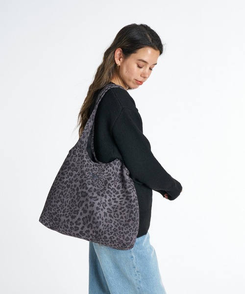 ROXY(ロキシー)の「ROXY SANDY SUEDE BAG スエードライクトートバッグ 【2026年秋冬モデル】/ロキシー(トートバッグ・レディース・ブラウン/レオパード・FREE)」の14枚目の写真