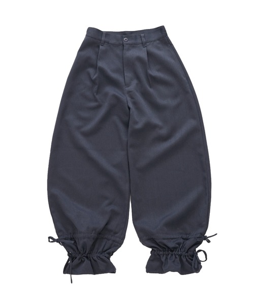 FCMM(エフシーエムエム)の「DRAWSTRING SLACKS / ドローコードスラックス(スラックス・レディース・ネイビー/ブラウン/チャコールグレー・SMALL/MEDIUM/LARGE)」の20枚目の写真