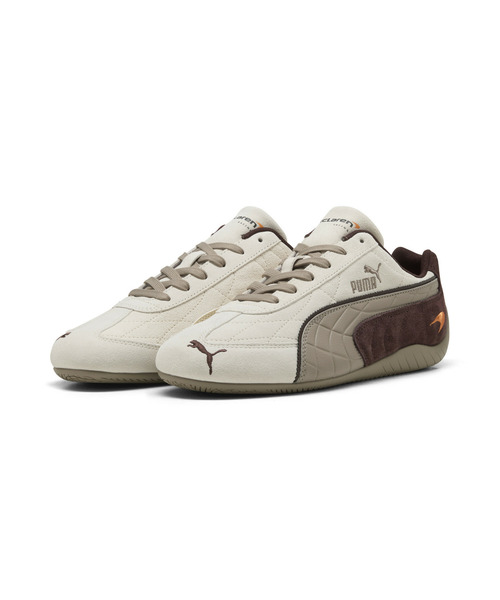 PUMA（プーマ）の「PUMA プーマ メンズ マクラーレン スピードキャット スニーカー（スニーカー・メンズ・ブラック系/ホワイト×ブラウン・27.0cm/27.5cm/26.5cm/25.5cm/26.0cm/28.0cm/28.5cm/29.0cm/25.0cm）」の5枚目の写真