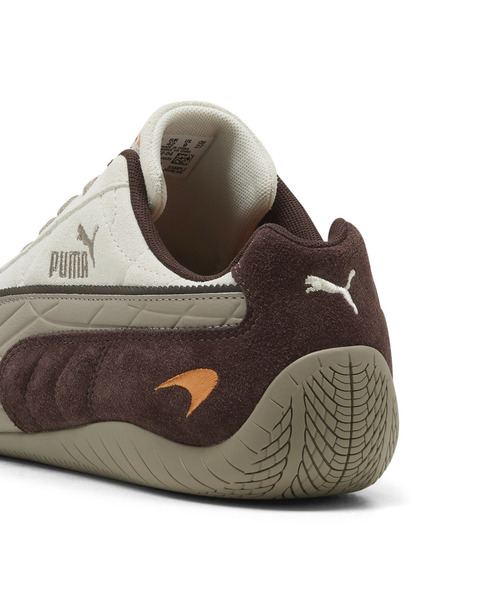 PUMA（プーマ）の「PUMA プーマ メンズ マクラーレン スピードキャット スニーカー（スニーカー・メンズ・ブラック系/ホワイト×ブラウン・27.0cm/27.5cm/26.5cm/25.5cm/26.0cm/28.0cm/28.5cm/29.0cm/25.0cm）」の6枚目の写真