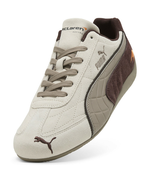 PUMA（プーマ）の「PUMA プーマ メンズ マクラーレン スピードキャット スニーカー（スニーカー・メンズ・ブラック系/ホワイト×ブラウン・27.0cm/27.5cm/26.5cm/25.5cm/26.0cm/28.0cm/28.5cm/29.0cm/25.0cm）」の9枚目の写真