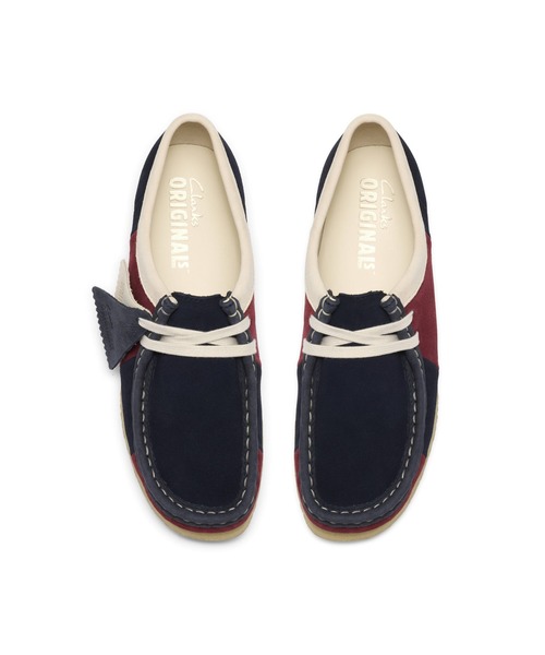 Clarks(クラークス)の「WALLABEE. NAVY STRIPE(スニーカー・レディース・マルチ・23.5cm/24.0cm/24.5cm)」の4枚目の写真