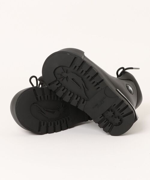 F.V.V.O(エフヴィーヴィーオー)の「F.V.V.O/エフヴィーヴィーオー/R/F WHITE ARCH COMBAT LOW BOOTS(ブーツ・レディース・ブラック・39/41/37)」の3枚目の写真