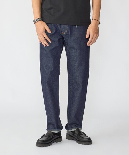 SHIPS(シップス)の「【WEB限定】〈選べる2シルエット展開〉SHIPS: JAPAN セルビッチ 2シルエット デニム(デニムパンツ・メンズ・ネイビー/ダークブルー/コバルトブルー/ロイヤルブルー・SMALL/MEDIUM/LARGE/X-LARGE)」の1枚目の写真