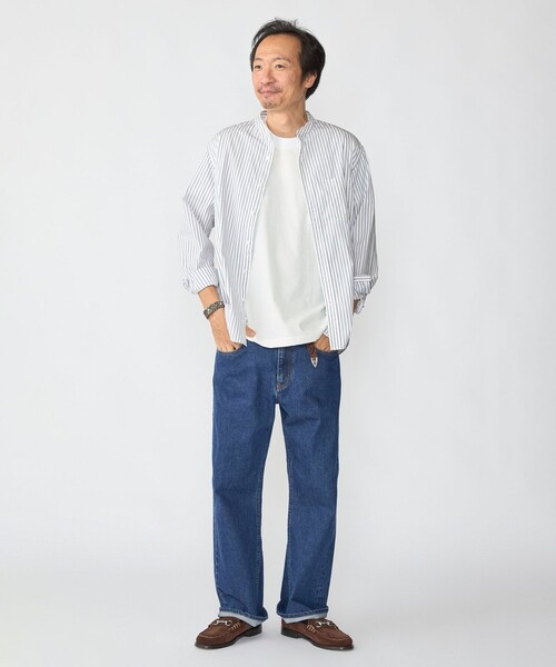 SHIPS(シップス)の「【WEB限定】〈選べる2シルエット展開〉SHIPS: JAPAN セルビッチ 2シルエット デニム(デニムパンツ・メンズ・ネイビー/ダークブルー/コバルトブルー/ロイヤルブルー・SMALL/MEDIUM/LARGE/X-LARGE)」の7枚目の写真