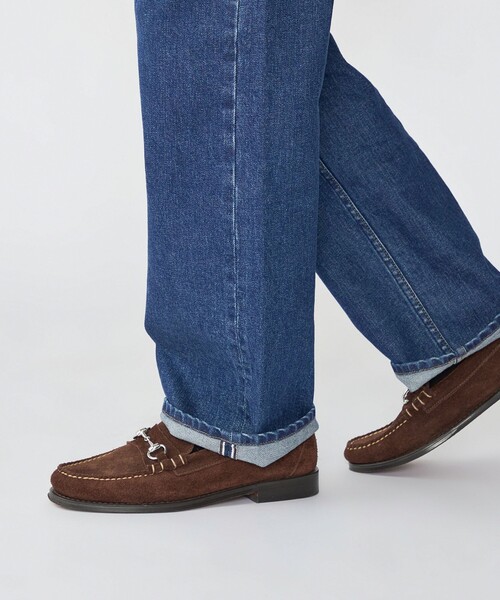 SHIPS(シップス)の「【WEB限定】〈選べる2シルエット展開〉SHIPS: JAPAN セルビッチ 2シルエット デニム(デニムパンツ・メンズ・ネイビー/ダークブルー/コバルトブルー/ロイヤルブルー・SMALL/MEDIUM/LARGE/X-LARGE)」の9枚目の写真