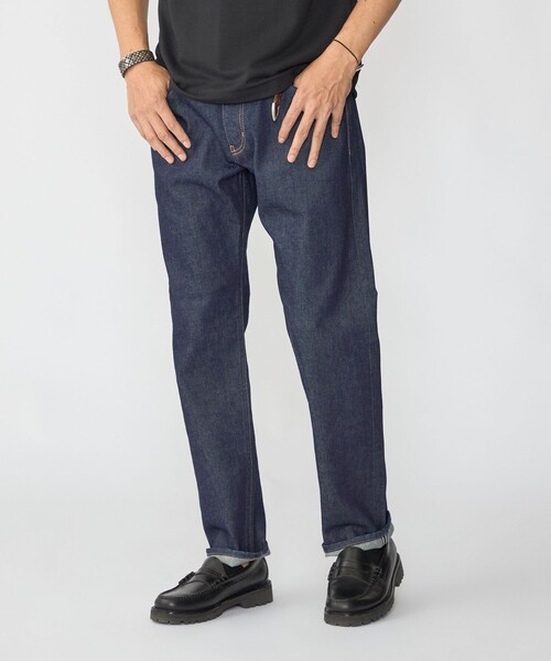 SHIPS(シップス)の「【WEB限定】〈選べる2シルエット展開〉SHIPS: JAPAN セルビッチ 2シルエット デニム(デニムパンツ・メンズ・ネイビー/ダークブルー/コバルトブルー/ロイヤルブルー・SMALL/MEDIUM/LARGE/X-LARGE)」の14枚目の写真