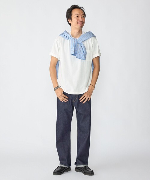 SHIPS(シップス)の「【WEB限定】〈選べる2シルエット展開〉SHIPS: JAPAN セルビッチ 2シルエット デニム(デニムパンツ・メンズ・ネイビー/ダークブルー/コバルトブルー/ロイヤルブルー・SMALL/MEDIUM/LARGE/X-LARGE)」の19枚目の写真