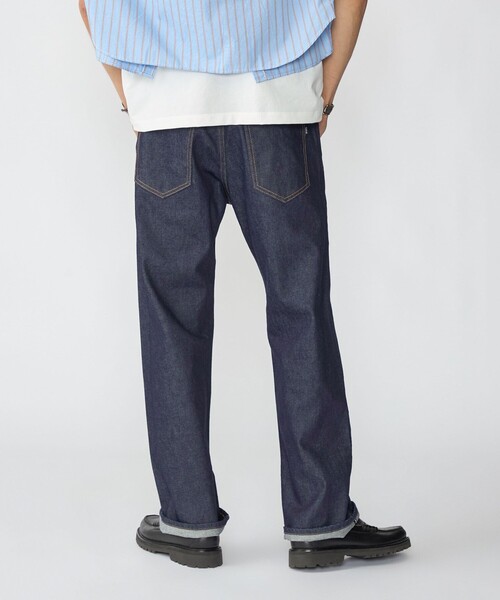 SHIPS（シップス）の「【WEB限定】〈選べる2シルエット展開〉SHIPS: JAPAN セルビッチ 2シルエット デニム（デニムパンツ・メンズ・ネイビー/ダークブルー/コバルトブルー/ロイヤルブルー・SMALL/MEDIUM/LARGE/X-LARGE）」の13枚目の写真