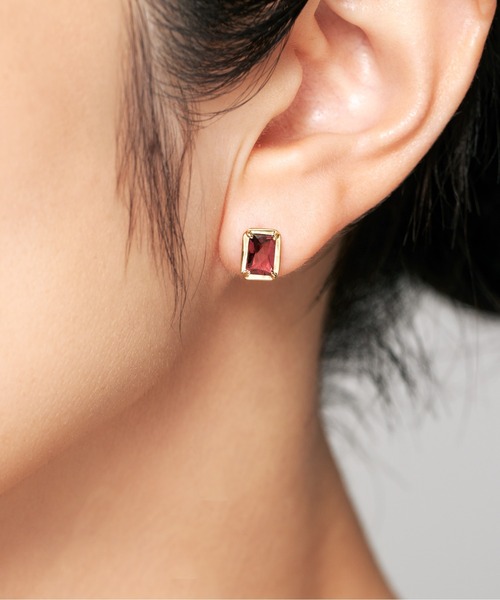 Jewel closet by L&Co.(ジュエルクローゼットバイエルアンドコー)の「K10 カラーストーン ピアス(ピアス(両耳用)・レディース・ゴールド系2/ゴールド系1/ゴールド系3・FREE)」の13枚目の写真