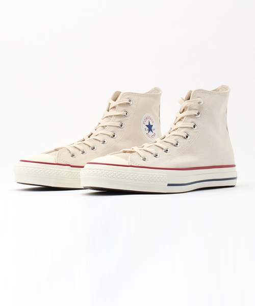 CONVERSE(コンバース)の「CONVERSE(コンバース) / オールスターハイ MADE IN JAPAN(スニーカー・メンズ・アイボリー・7.5/8.5/9.5)」の1枚目の写真