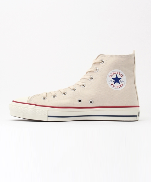 CONVERSE(コンバース)の「CONVERSE(コンバース) / オールスターハイ MADE IN JAPAN(スニーカー・メンズ・アイボリー・7.5/8.5/9.5)」の2枚目の写真