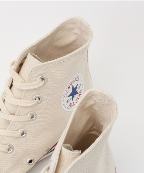 CONVERSE(コンバース)の「CONVERSE(コンバース) / オールスターハイ MADE IN JAPAN(スニーカー・メンズ・アイボリー・7.5/8.5/9.5)」の7枚目の写真