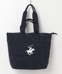 BEVERLY HILLS POLO CLUB（ビバリーヒルズポロクラブ）の「【BEVERLY HILLS POLO CLUB / ビバリーヒルズポロクラブ】ダブルハンドル パファートートバッグ（ショルダーバッグ）」