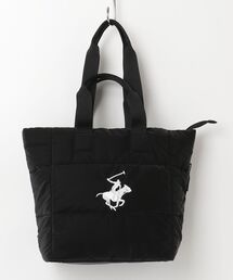 【BEVERLY HILLS POLO CLUB / ビバリーヒルズポロクラブ】ダブルハンドル パファートートバッグ