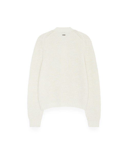 R-4(アールフォー)の「R-0067 / RAW COTTON CARDIGAN(WHITE)(カーディガン/ボレロ・メンズ・ホワイト・MEDIUM/LARGE)」の2枚目の写真