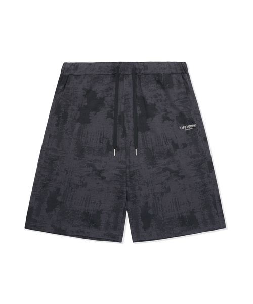 LIFE WORK(ライフワーク)の「フォグプリント5部ショートパンツ(その他パンツ・メンズ・ホワイト/ブラック・MEDIUM/LARGE)」の2枚目の写真