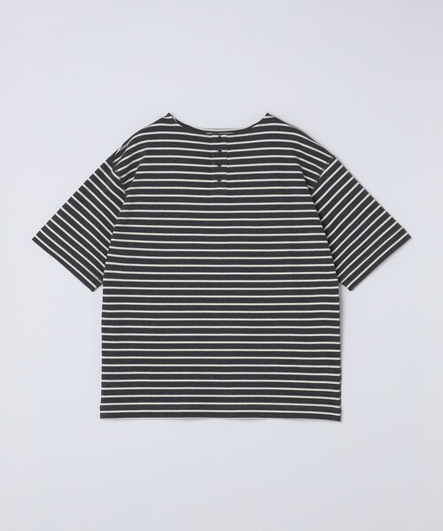 SHIPS(シップス)の「WEB限定|ボート ヘンリーネック ショートスリーブ Tシャツ(Tシャツ/カットソー・メンズ・ブラウン/グレー/レッド・SMALL/MEDIUM/LARGE)」の1枚目の写真