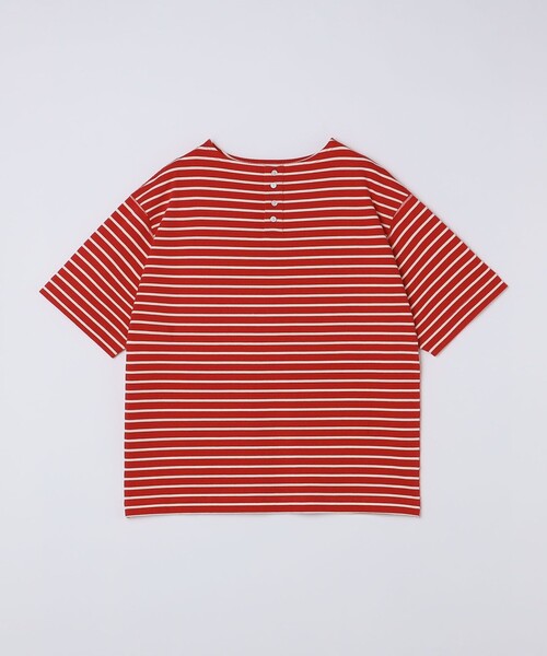 SHIPS(シップス)の「WEB限定|ボート ヘンリーネック ショートスリーブ Tシャツ(Tシャツ/カットソー・メンズ・ブラウン/グレー/レッド・SMALL/MEDIUM/LARGE)」の3枚目の写真