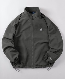 【70】【GERRY/ジェリー】ナイロンライク スタンドカラー ジャケット/オーバーサイズ/スポーツミックス/ブルゾン/トラックジャケット/ライトアウター/ユニセックス/レディース/メンズ
