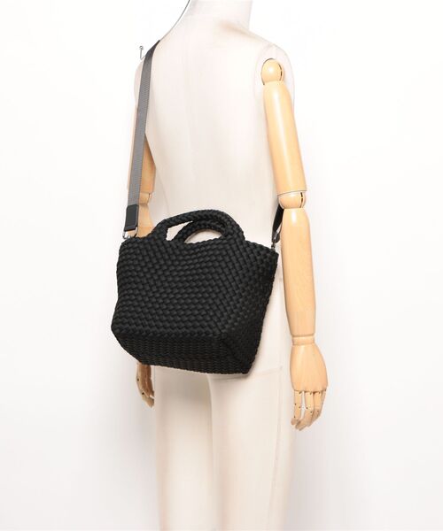 Liesse（リエス）の「【NAGHEDI/ナゲディ】St Barths Small Tote（トートバッグ・レディース・ブラック/キャメル・FREE）」の8枚目の写真