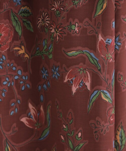 LAURA ASHLEY(ローラアシュレイ)の「【洗える/カラー&無地展開あり】アーシャ柄 ジャカードワンピース(ワンピース・レディース・ブラック/ブラック系/ワイン系1・40/38)」の17枚目の写真