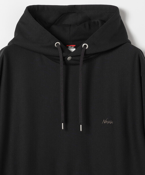 NANGA（ナンガ）の「NANGA/ナンガ ドライミックス テリー フーディー/DRY MIX TERRY HOODIE（パーカー・メンズ・グレー/ブラック・MEDIUM/LARGE/X-LARGE）」の4枚目の写真